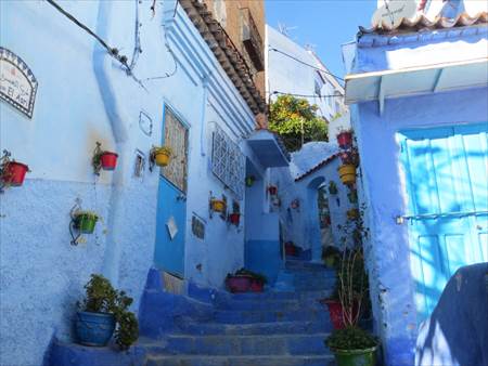 シャウエンのブルー